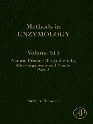 cover image of Natural Product Biosynthesis by Microorganisms and Plants, Part A
